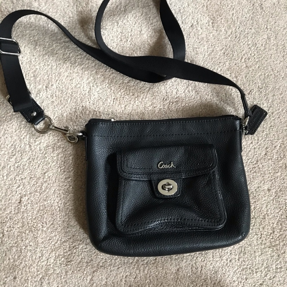 Coach Leather Black Crossbody